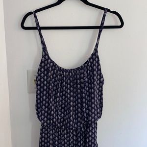 Navy and white Kaileigh jumpsuit size XL